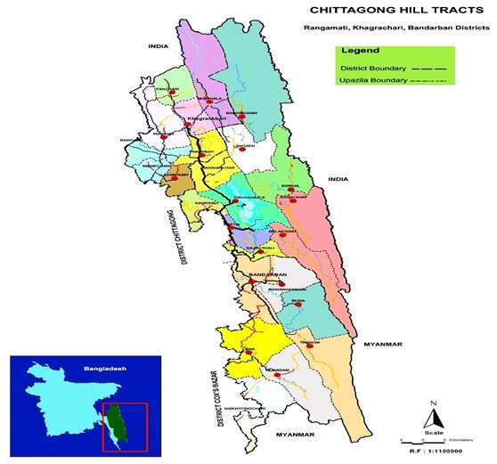 Surveyed 20 VCF sites in different upazilas of Chittagong Hill Tracts